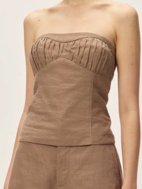 Anthropologie Elodie The Label X Nuuly Strapless Tank.